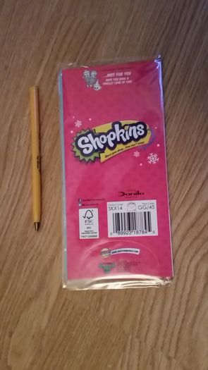 New - A Shopkins Christmas Card - #