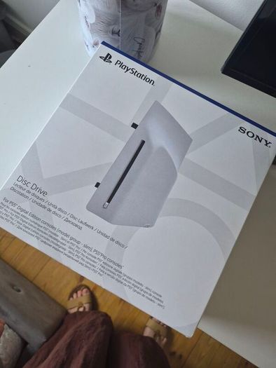 PS5 with new disc attachment