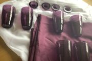 Purple Table Settings