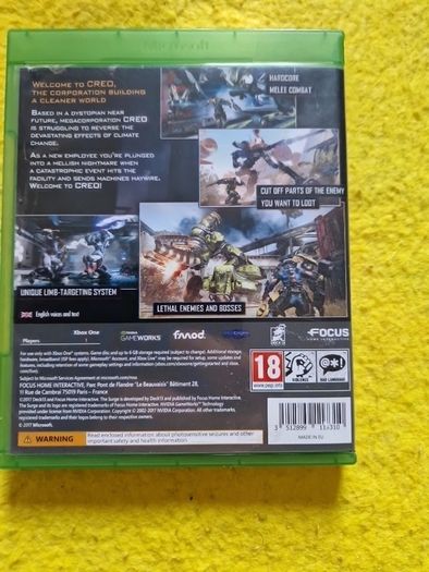 The Surge  xbox one 1
