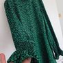 Small, Bnowt Mango (MNG) Floral High-Neck Mini Dress Image 2