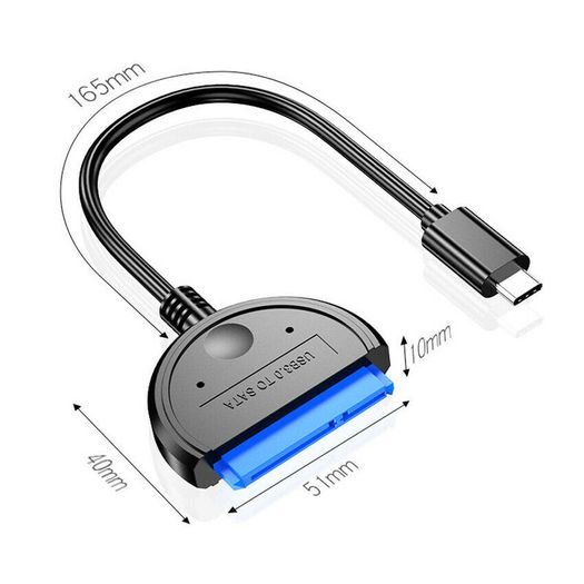 USB 3.1 (Type-C & Type-A) to SATA 3.0 (5Gbps) Converter Adapter Cable for 2.5" SATA HDD/SSD (Brand New/Warranty)