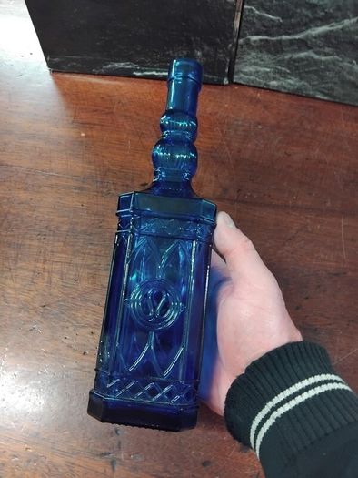 Blue Glass Bottle