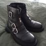 Zara genuine leather boots Image 5