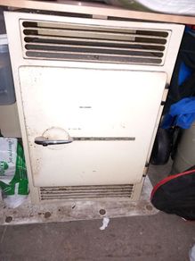antique electrolux fridge