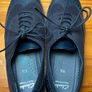 Clarks Navy Leather Brogues Ladies Oxford Style Shoes UK5.5 EU38.5 Image 8