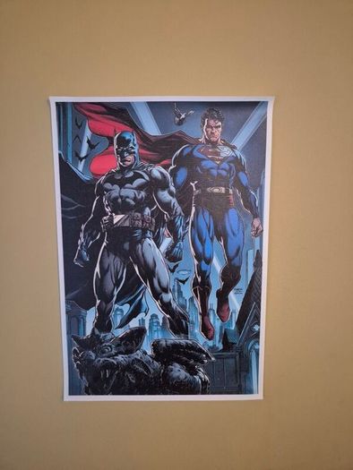 Collection of Comic Book Canvas Posters
