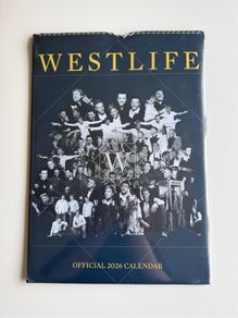 Official Westlife 2026 A3 Wall Calendar(New and Sealed)