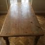 Pine kitchen table Image 2
