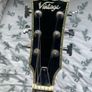 Vintage VSA-850 Semi Acoustic Guitar Upgraded with Lollar P90s Image 3