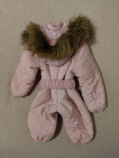 Waterproof hooded Pram Suit, all in one,