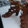beautiful tan sandles Image 5