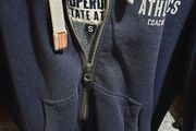 superdry blue small medium large hoodie