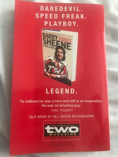 Barry Sheene 1950 -2003 biography 2003 edition