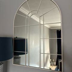 White arc mirror