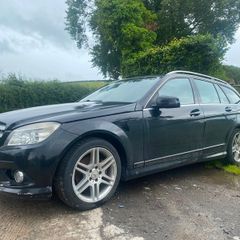 2009 Mercedes-benz C Class C200 Sport Black Estate Breaking For Parts