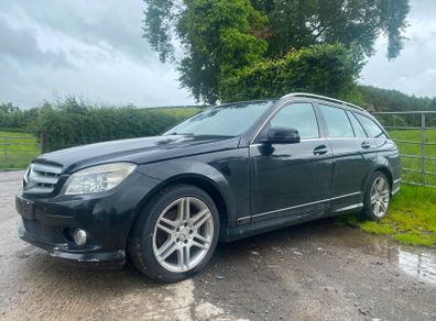 2009 Mercedes-benz C Class C200 Sport Black Estate Breaking For Parts