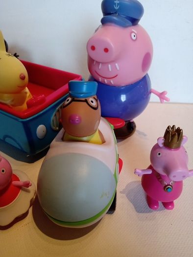 Peppa Pig Lot Including Bus and Pedro Pony