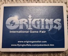 ORIGINS International Game Fair deck of playing cards