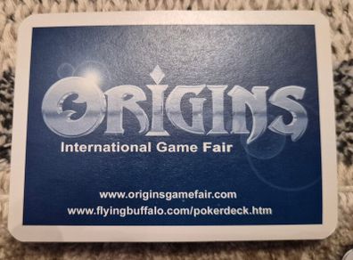 ORIGINS International Game Fair deck of playing cards