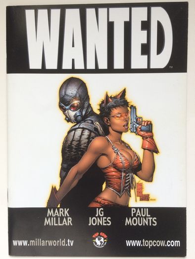 Wanted (With Limited Edition Comic) James McAvoy, Angelina Jolie & Morgan Freeman [2008] [Movie DVD]