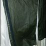 NEXT Ankle Straight High Rise Leather Effect Pu. Trousers Image 3