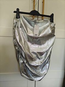 metallic skirt