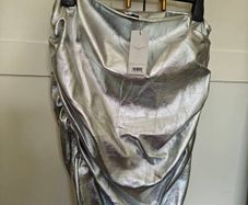 metallic skirt