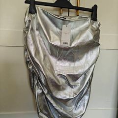 metallic skirt