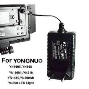 AC Adapter Power Supply Charger for YN160 III YN168 YN216 YN360 YN300 Air LED