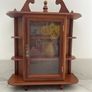 Restored Hanging or Free-Standing Display Cabinet - Up-Cycled Antique Image 2
