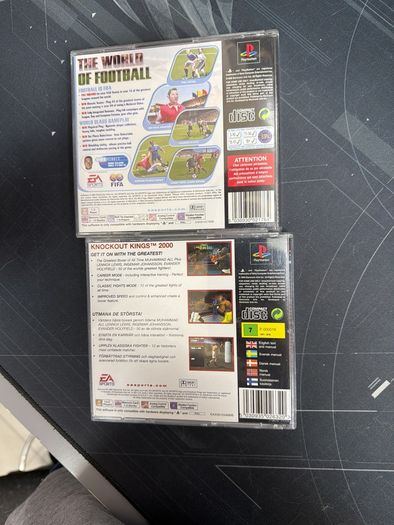 Set of 2 playstation games used working