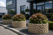 3 x Round Gabions (90x40) FREE Delivery