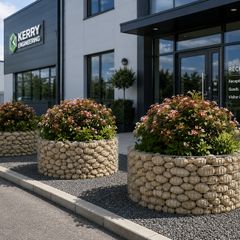 3 x Round Gabions (90x40) FREE Delivery