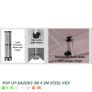 Heavy Duty Pop Up Gazebo Steel 40mm Hex 3m x 3m Image 9
