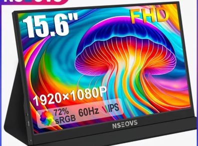 Nseovs 15.6" Portable Monitor - sleeve case - price firm