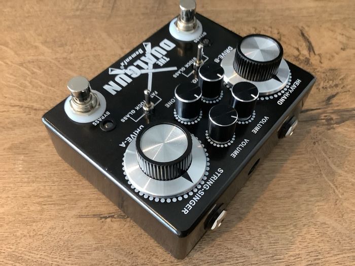 Demonfx The DualGun - dual channel Overdrive pedal (King Tone The Duellist).