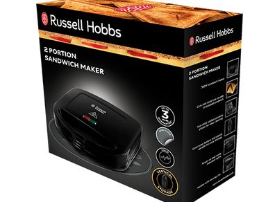 2 Portion Sandwich Maker Toaster