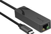 SABRENT USB Type-C to 5G Ethernet LAN Adapter - Aluminum Body, 5Gbps Multi-Gig LAN Speeds, Backward Compatible with 1GbE/2.5GbE, Bus-Powered, Durable, Plug-and-Play for USB-C Devices (NT-C5GA)