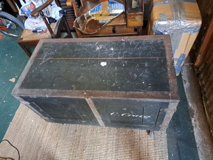 Vintage Wooden Chest
