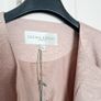 Edina Ronay Blush Pink Embossed Pattern Coat Size L/XL Image 3