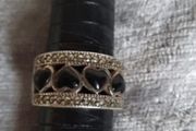 heavy vintage sterling silver ring