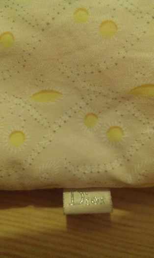 Dior baby Cot bed bumpster