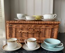 cups  & saucers - vintage china
