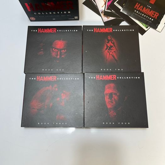 The Hammer Collection 21 Disc Collector's Box Set DVD + Booklet + 6 Postcards