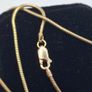Vintage 9ct yellow gold tiger eye necklace Image 7
