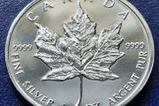5 Dollar Canada Maple Leaf 2011 silver 99.99% 1 oz