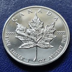 5 Dollar Canada Maple Leaf 2011 silver 99.99% 1 oz