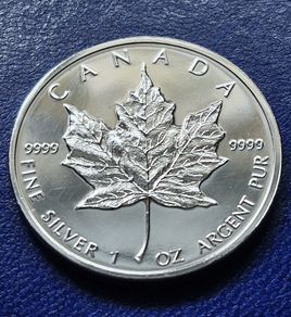 5 Dollar Canada Maple Leaf 2011 silver 99.99% 1 oz