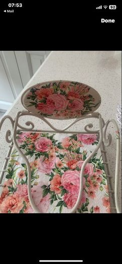 napkin holder shabby chic style